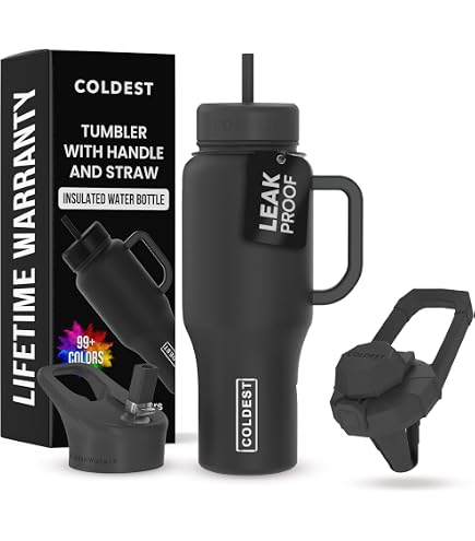 The Coldest Water Bottle Wide Mouth 32 oz Vacuum Insulated